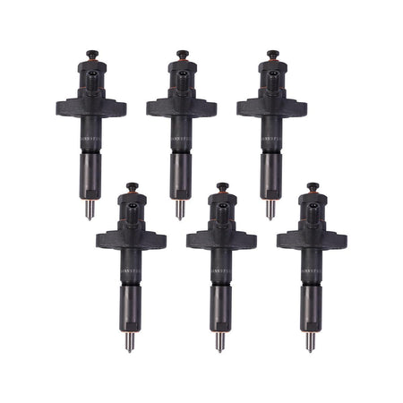 Fuel Injector D4NN9F593C for Ford New Holland Engine BSD666 Tractor 8200 8400 - 6PCS