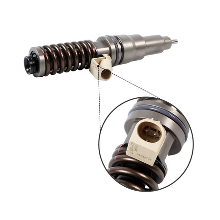 Fuel Injector DZ121294 RE533608 for John Deere RE533608 9330 9410R 9430 9510 - Plug