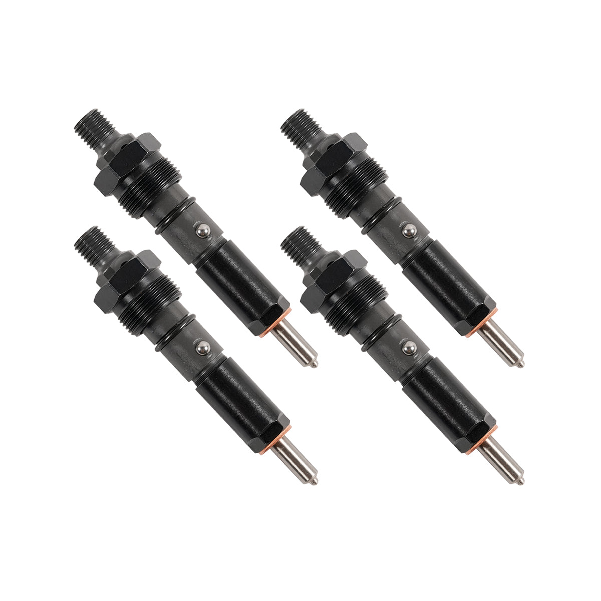 4PCS Fuel Injector J909475 for CASE Backhoe Loader 580E 580SE