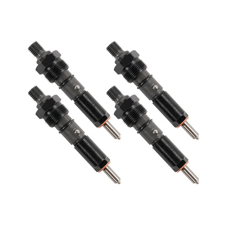 4PCS Fuel Injector J909475 for CASE Backhoe Loader 580E 580SE