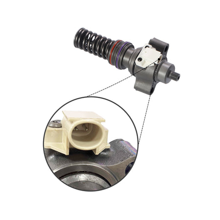 Fuel Injector Pump 1861200 1861200PRX for Paccar MX10 MX13 EPA 10 Engine - Plug Detail