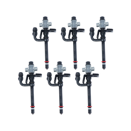 6PCS Fuel Injector RE531436 for John Deere 