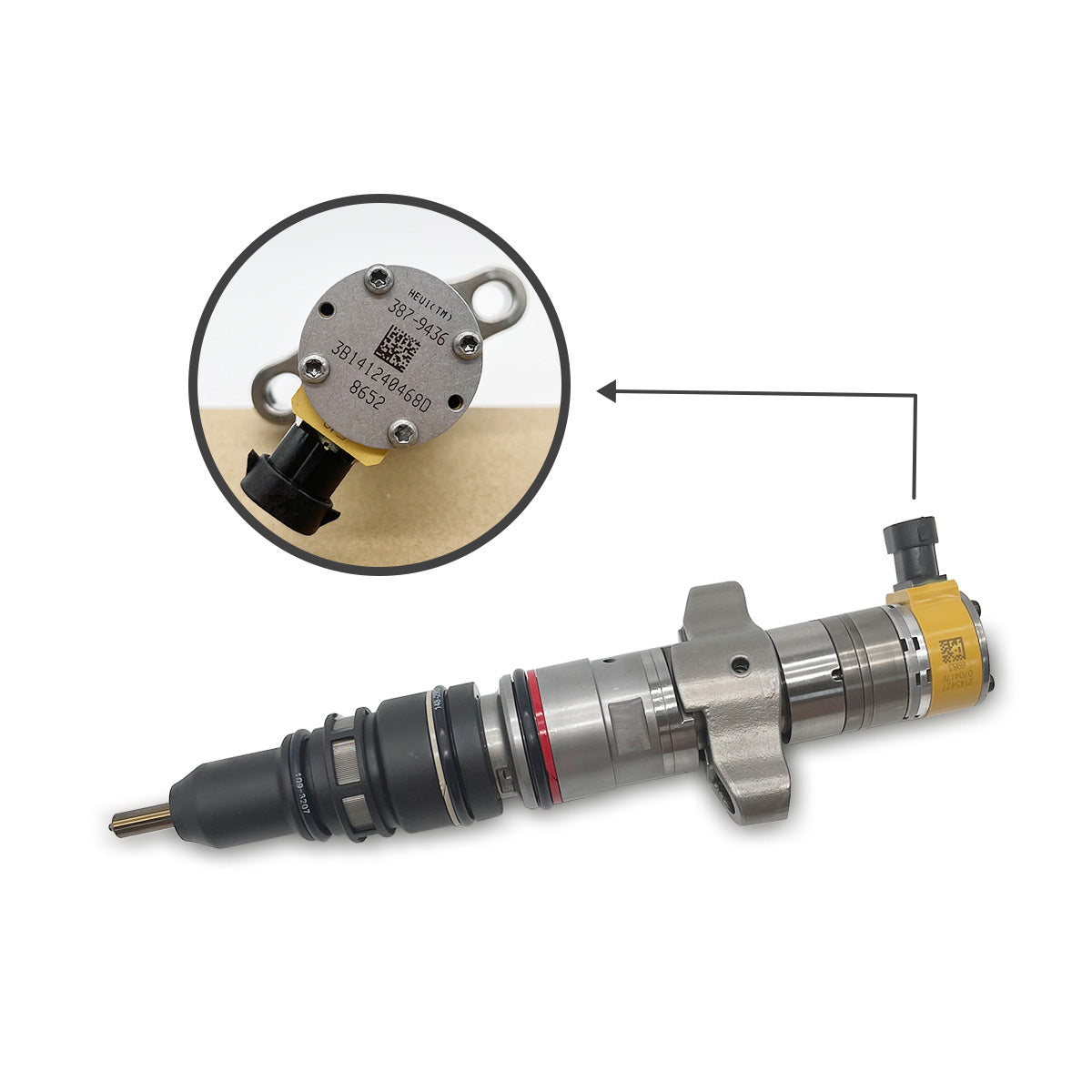 Fuel Injector 387-9436 3879436 for Caterpillar C7 C-7 C9 C-9 C10 C12 Engine - Sinocmp