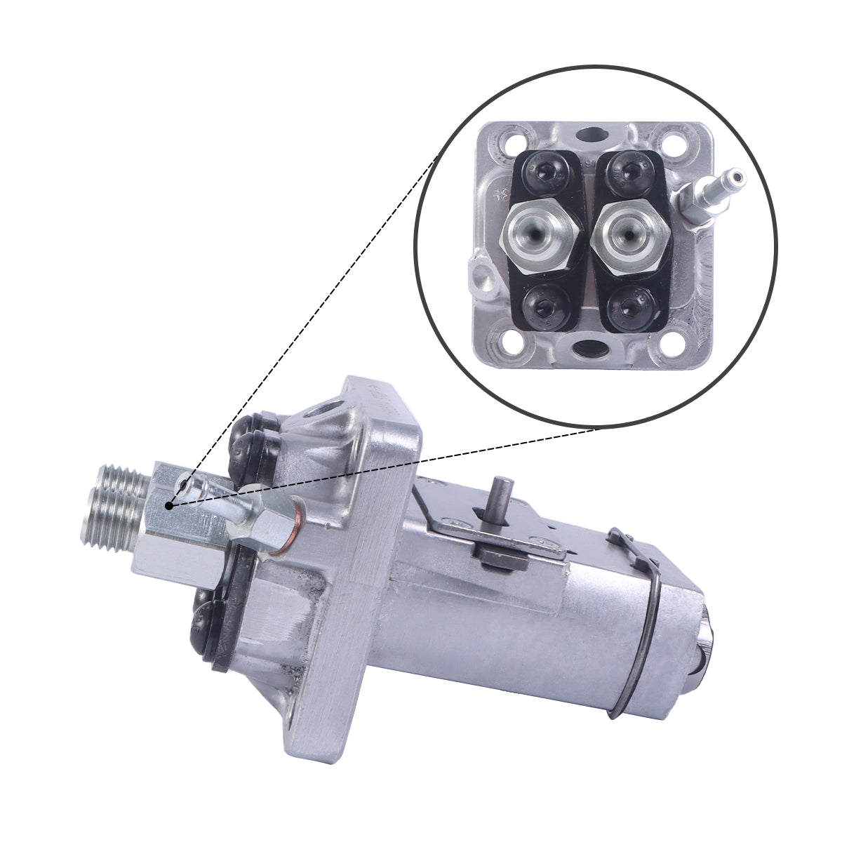 Fuel Pump 16851-51011 104205-2050 9410617061 for Kubota Excavator KH-21H KH-007H Tractor G-5500S G3200 G4200 G4200H - Sinocmp