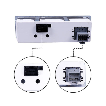HVAC Control Module Q21-6008 for Peterbilt 387 (2009-2011) 587(2010-2020) - Plug Detail