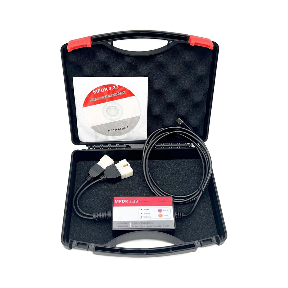 Outil de diagnostic robuste MPDR3.33 pour chargeur sur pneus de camion d'excavatrice Hitachi
