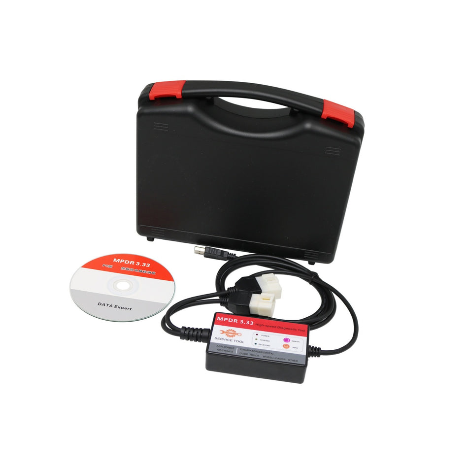 Outil de scanner de diagnostic robuste MPDR3.33 pour chargeur sur pneus de camion d'excavatrice Hitachi - Sinocmp