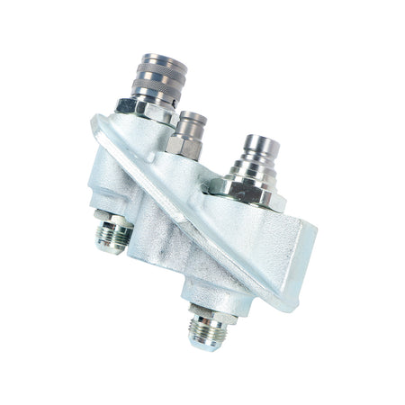 Hydraulic Flat Face Quick Coupler Block Assembly 7246784 for Bobcat 