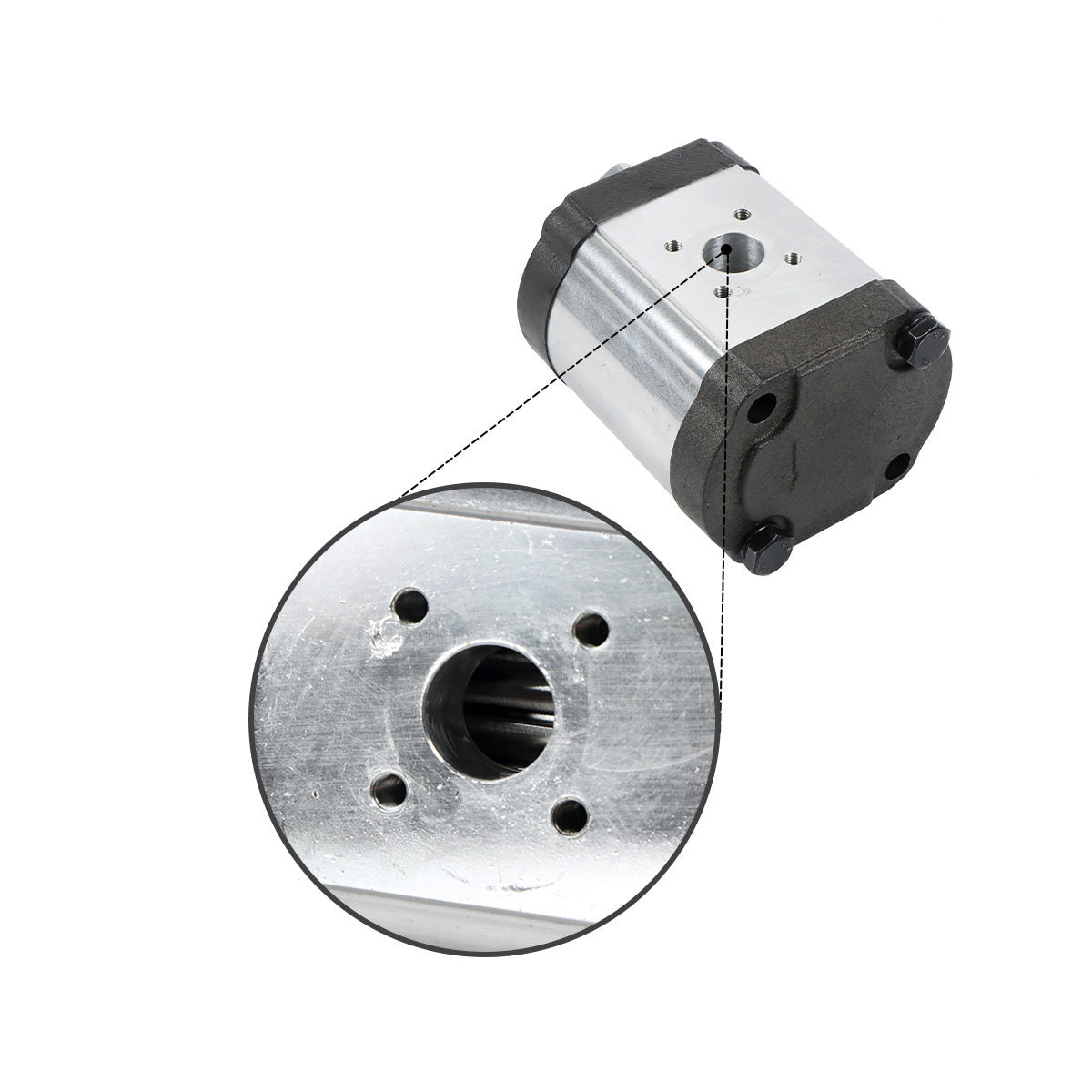 Hydraulische Zahnradpumpe 01176452 01175997 01262591 für Deutz 6006 6206 6806 Traktor – Detail