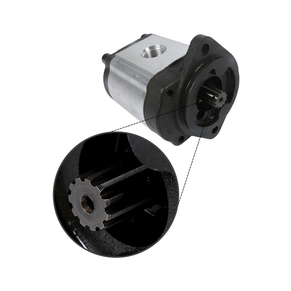 Hydraulic Gear Pump 6672051 6672513 550136836 for Bobcat 751 751G 753 753G Skid Steer - Sinocmp