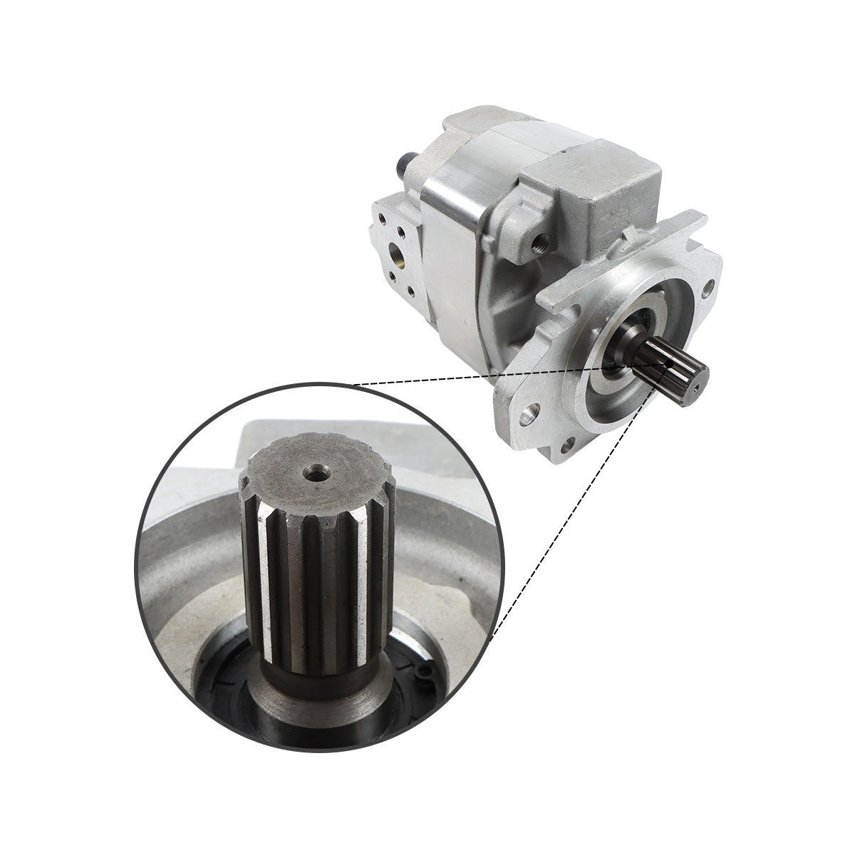 Hydraulic Gear Pump 705-22-40110 for Komatsu Wheel Loader