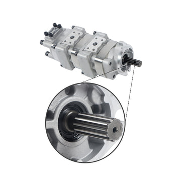 Hydraulische Zahnradpumpe 705-41-03010 für Komatsu-Bagger PC40-6 PC40-7 PC50UU-2