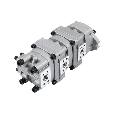 Bomba de engrenagem hidráulica 705-41-08001 para escavadeira Komatsu PC30-6 PC20-6 PC38UU-1 - Vista lateral