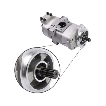 Hydraulische Zahnradpumpe 705-52-20240 für Komatsu Radlader WA450-1 WA470-1