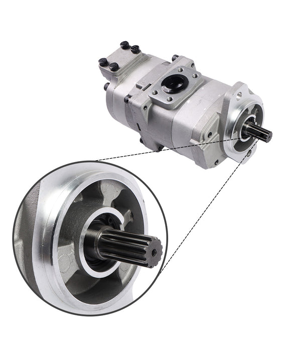Hydraulische Zahnradpumpe 705-52-20240 für Komatsu Radlader WA450-1 WA470-1
