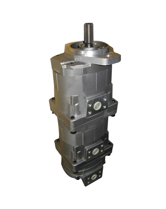 Pompe à engrenages hydraulique 705-55-34110 pour chargeuse sur pneus Komatsu WA350-1