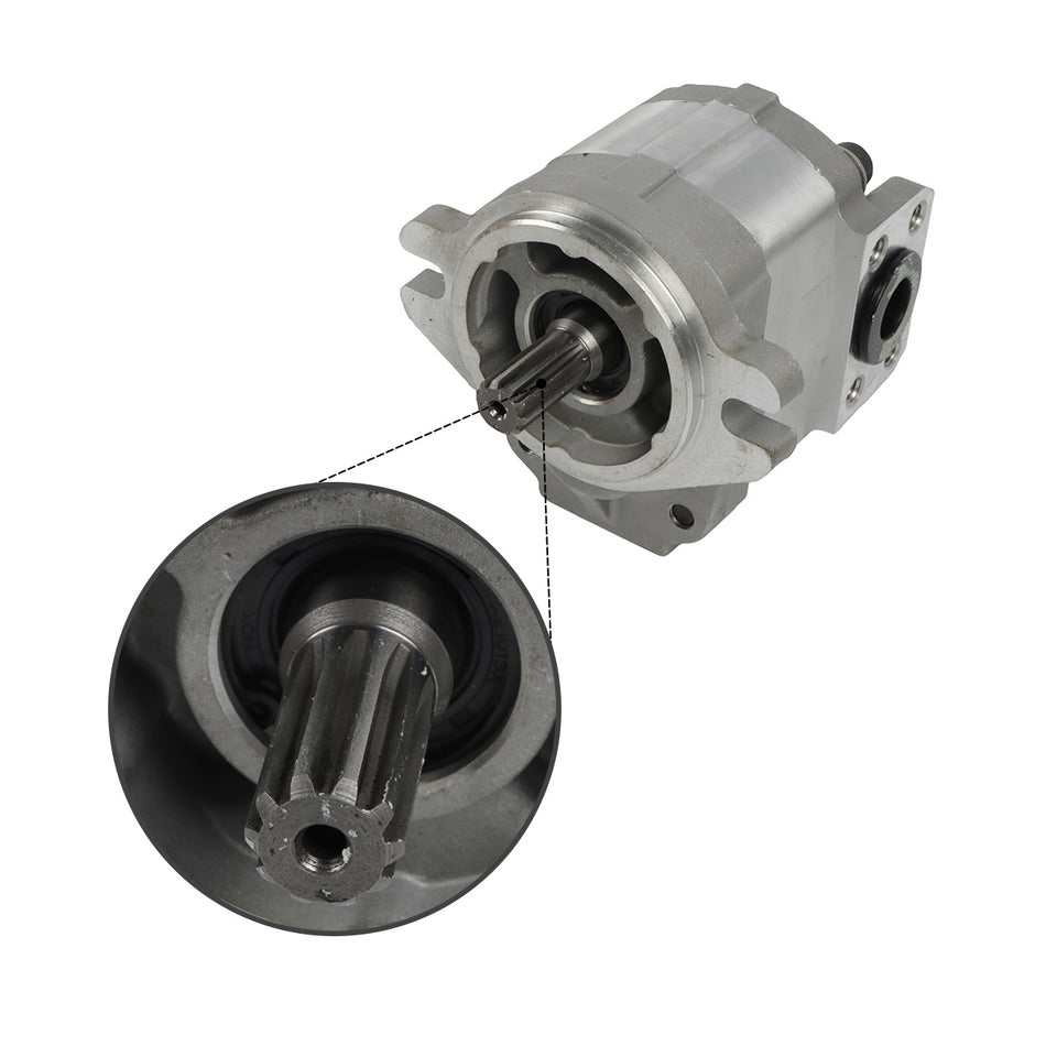 Hydraulic Gear Pump 705-73-29010 for Komatsu WA100-1 WA120-1 WA150-1 Wheel Loader - Detail