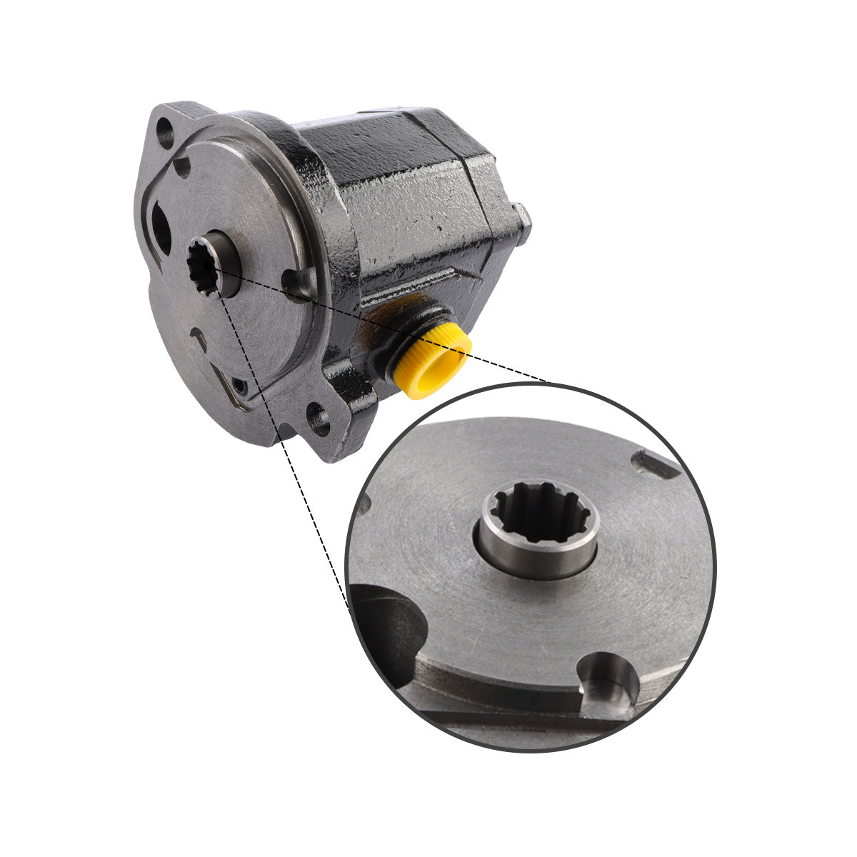 Hydraulic Gear Pump GSP2-BOX14R-10-632-0 for Rexroth CASE