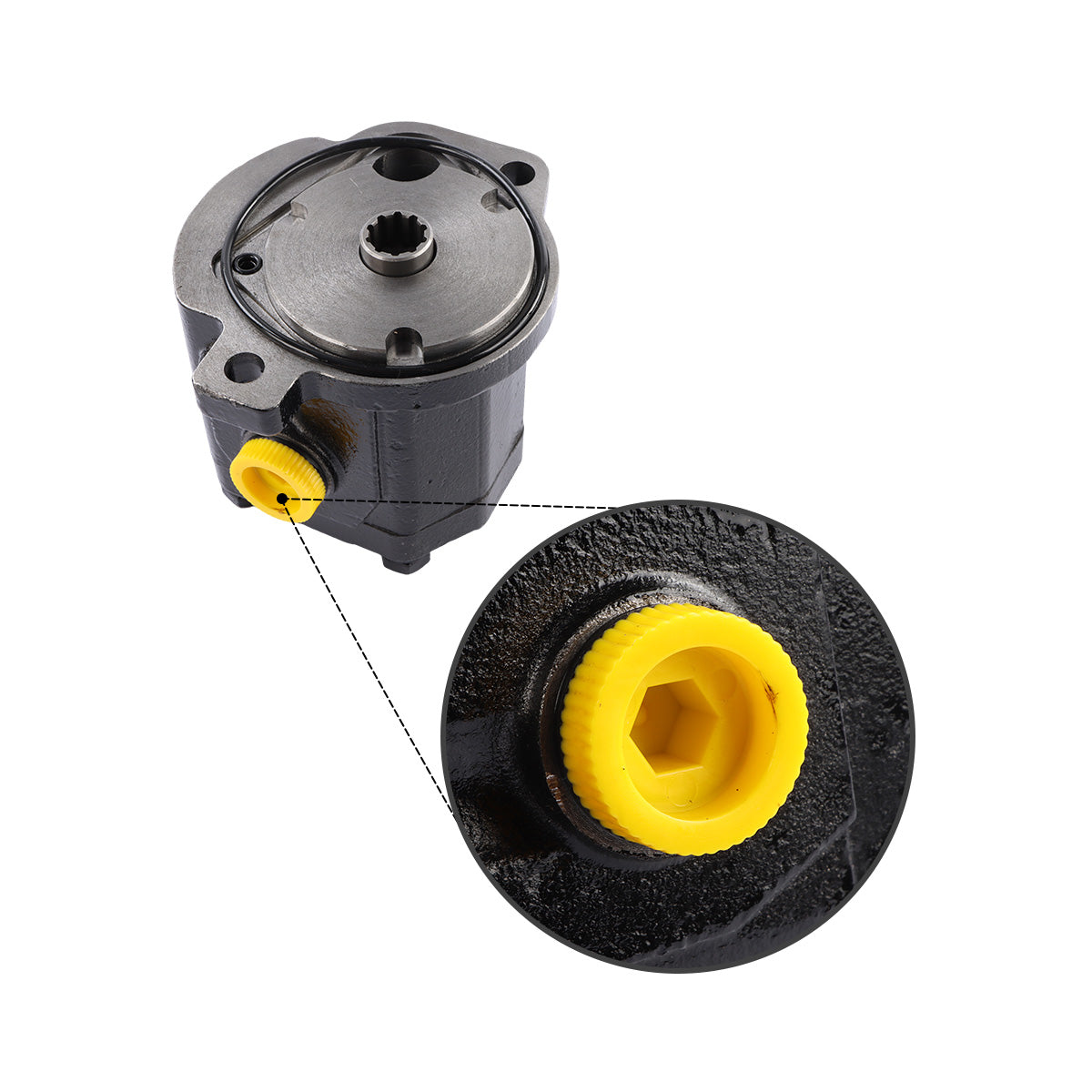 Hydraulic Gear Pump GSP2-BOX14R-10-632-0 for Rexroth CASE - Sinocmp