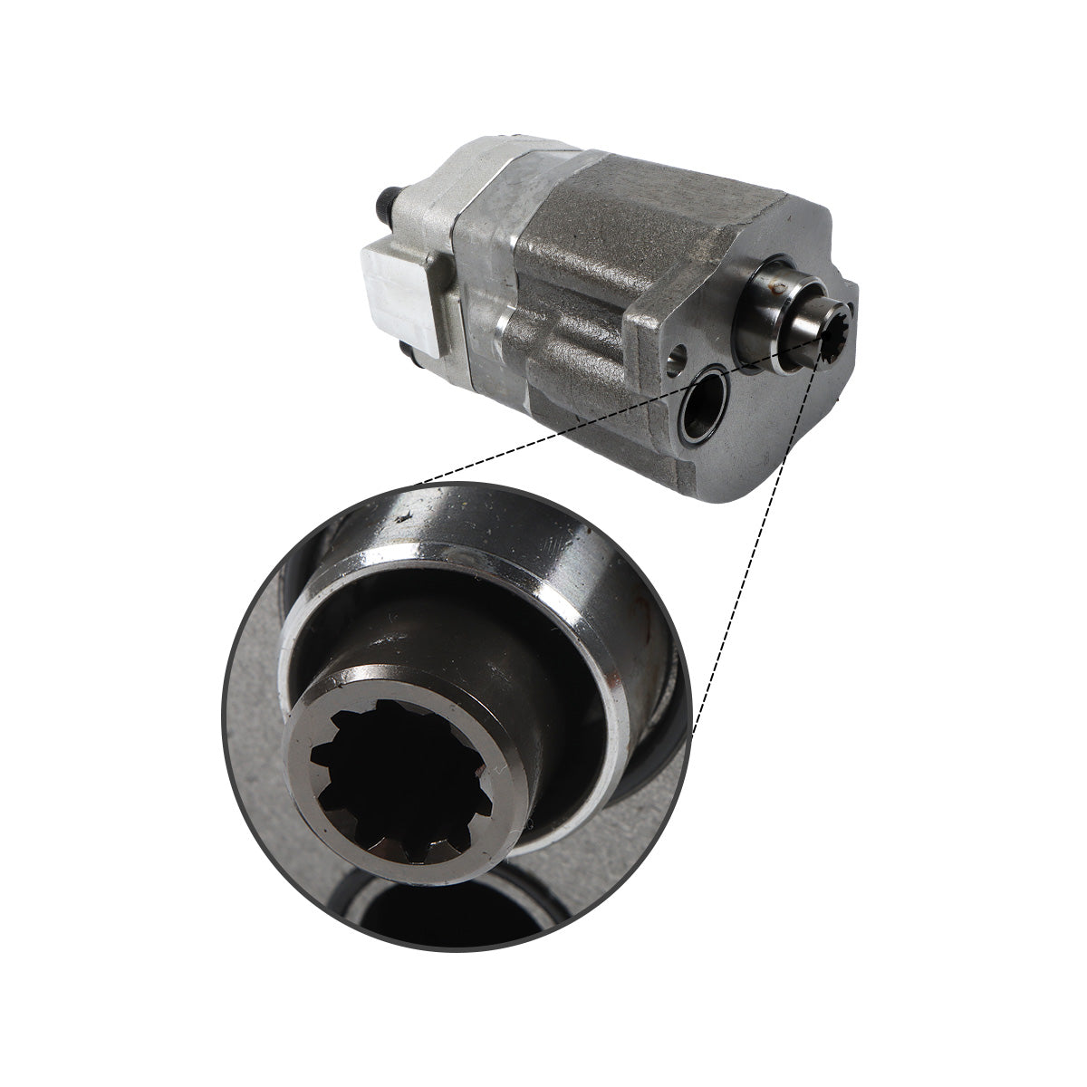 Hydraulic Main Pump 31M8-10020 for Hyundai Excavator R60-7 R55-7 - Detail