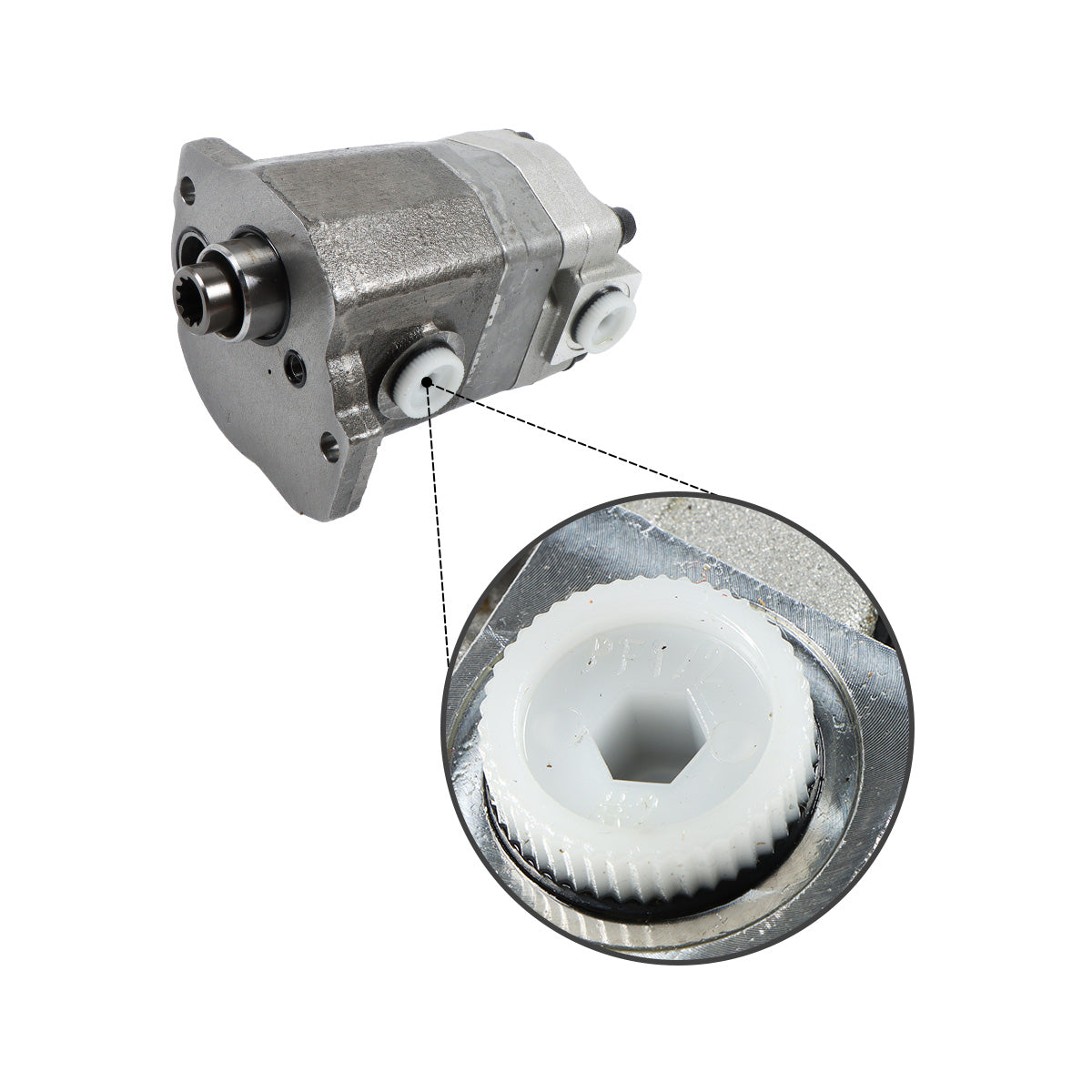 Hydraulic Main Pump 31M8-10020 for Hyundai Excavator R60-7 R55-7 - Sinocmp