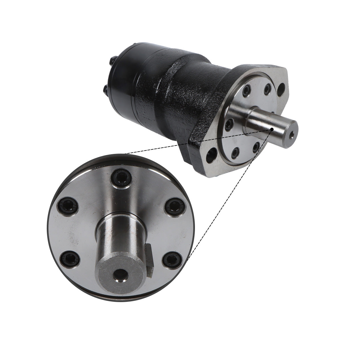 Hydraulikmotor 103-1037-012 103-1037 für Eaton Char-Lynn S-Serie – Detail