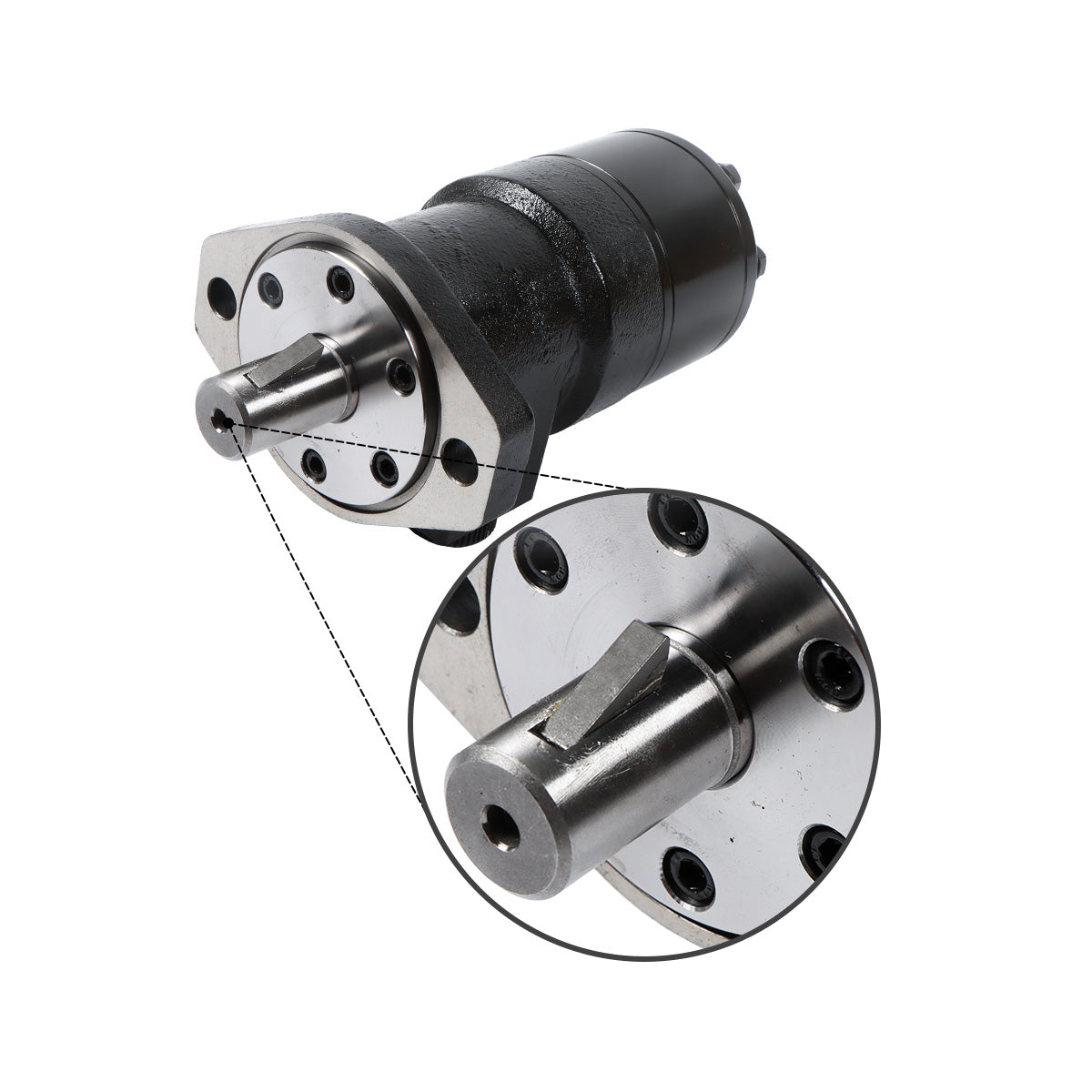 Motor Hidráulico 103-1038-012 1031038012 para Eaton Char-Lynn Série S - Detalhe