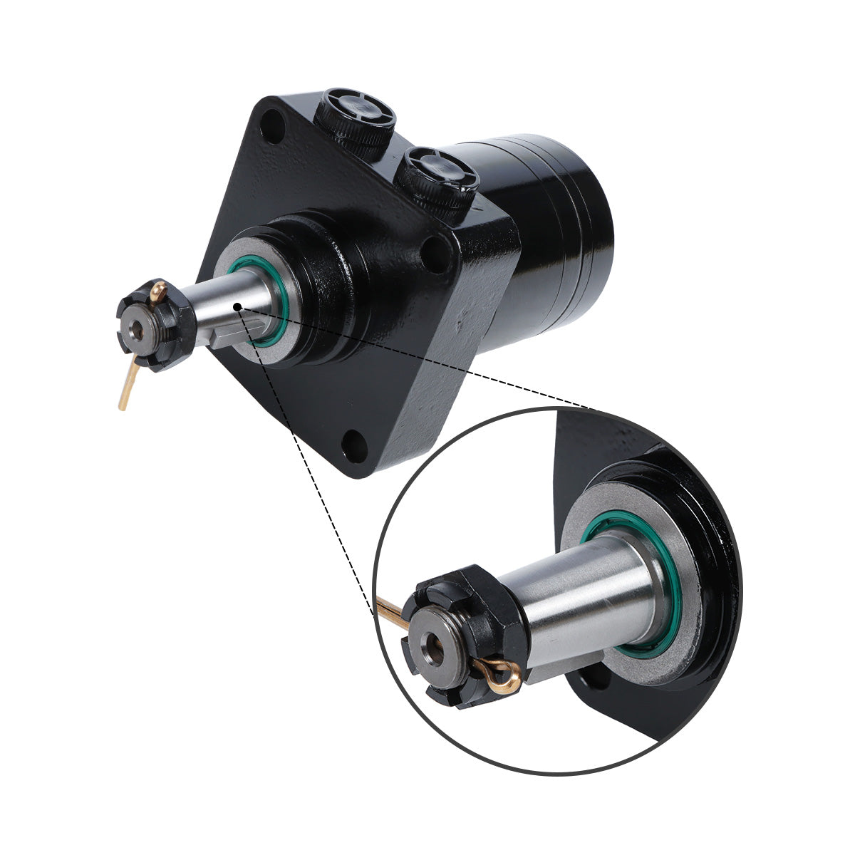 Hydraulic Motor 114-0549 for Exmark Parker - Sinocmp