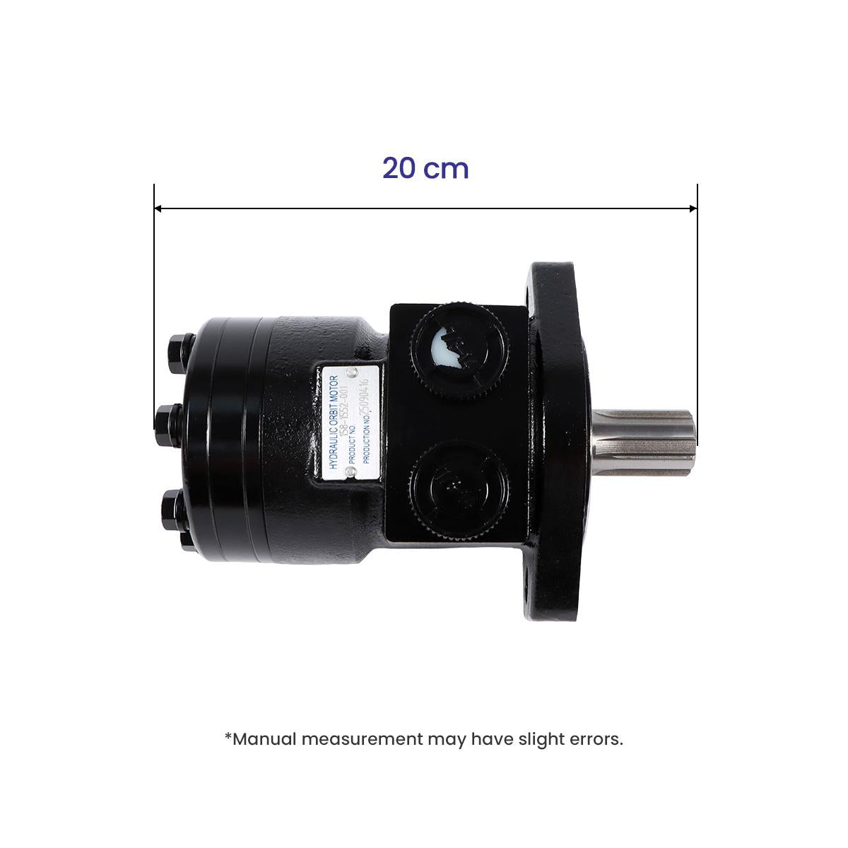 Motor Hidráulico 158-1552-001 1581552001 para Eaton Char-Lynn Série T - Dimensão