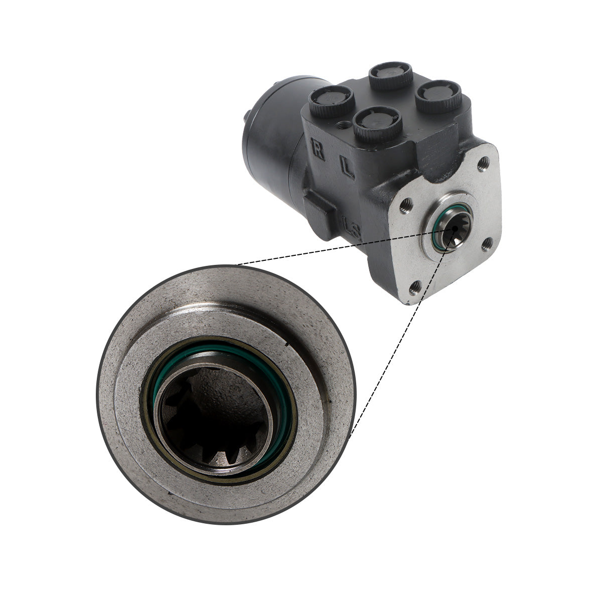 Hydraulic Motor 211-1177-002 2111177002 for Eaton Char-Lynn 3 6 12 Series - Detail