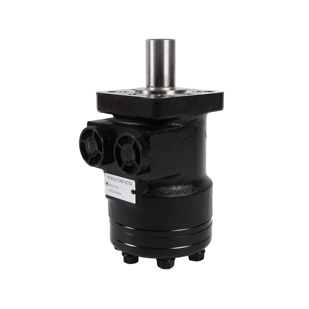 Hydraulic Motor CM004P for Buyers Products 4-Bolt Mount Type 0.25" Shaft Keyway 1/2" NPT