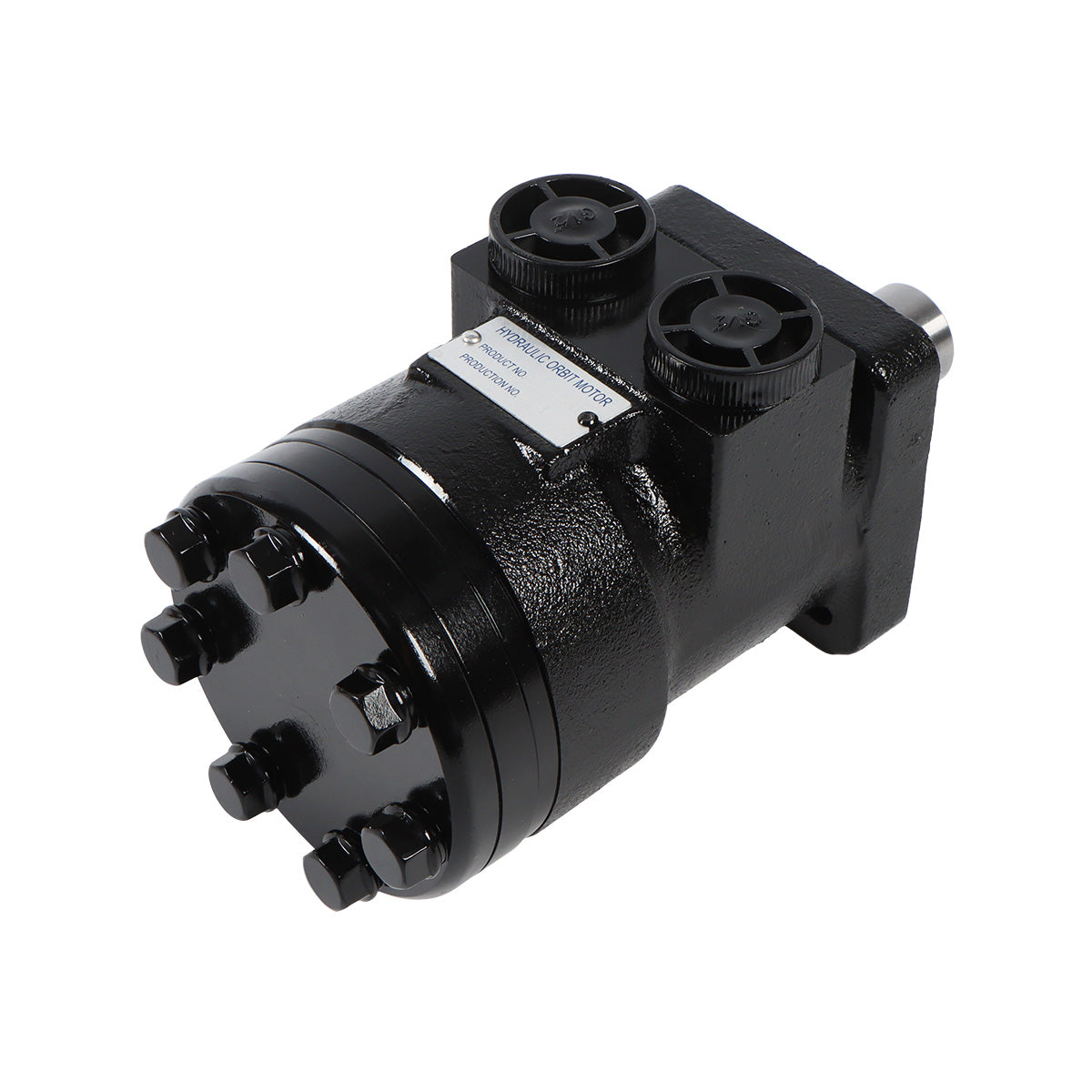 Hydraulic Motor CM004P for Buyers Products 4-Bolt Mount Type 0.25" Shaft Keyway 1/2" NPT - Sinocmp