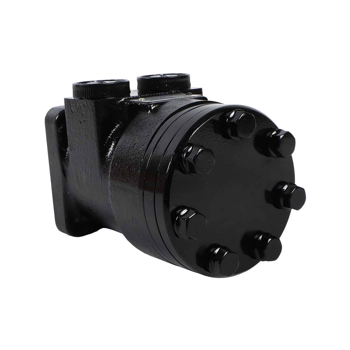 Hydraulic Motor CM004P for Buyers Products 4-Bolt Mount Type 0.25" Shaft Keyway 1/2" NPT