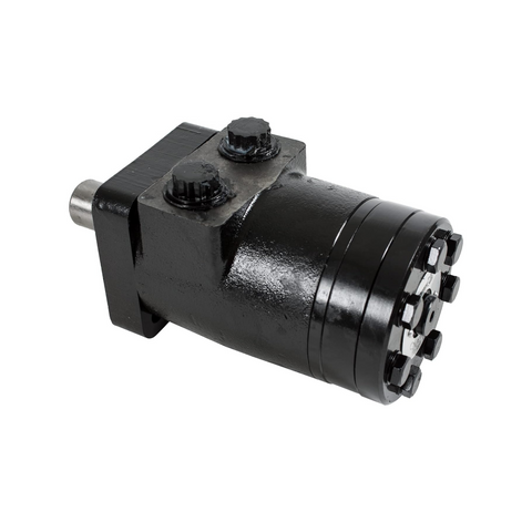 Hydraulikmotor CM034P für Käuferprodukte, 4-Loch-Montagetyp, 0,25-Zoll-Wellennut, 1/2-Zoll-NPT