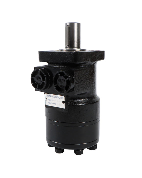 Moteur hydraulique CM044P pour les produits acheteurs, type de montage à 4 boulons, rainure de clavette d'arbre de 0,25