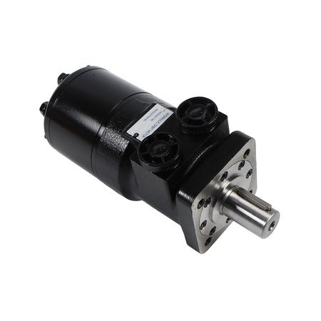 Hydraulic Motor CM074P for Buyers Products 4-Bolt Mount Type 0.25" Shaft Keyway 1/2" NPT