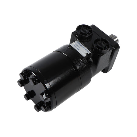 Hydraulic Motor CM074P for Buyers Products 4-Bolt Mount Type 0.25" Shaft Keyway 1/2" NPT