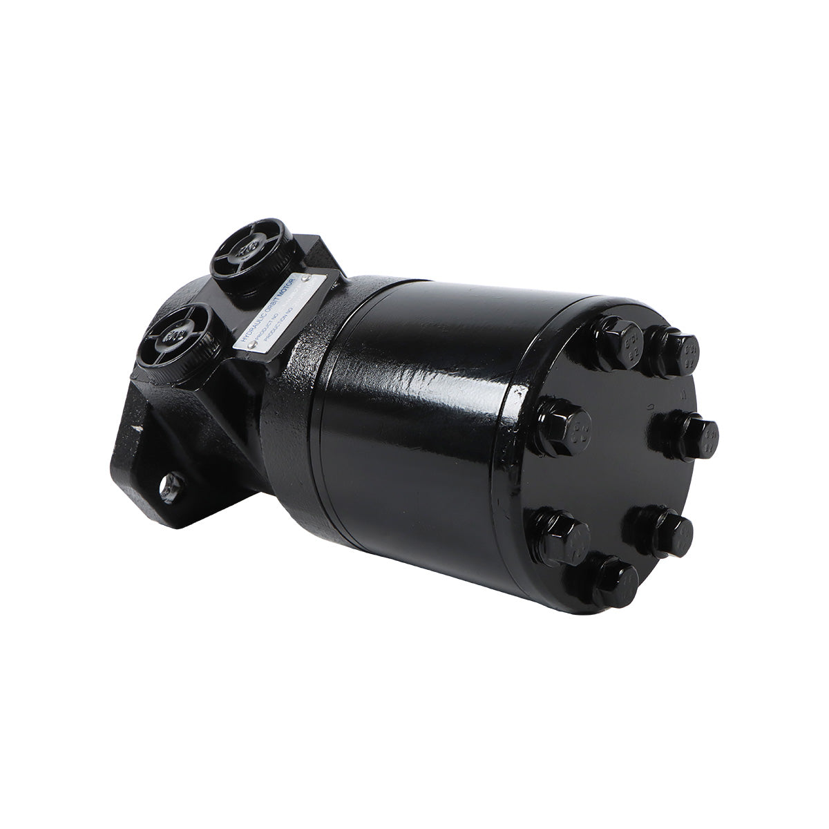 Hydraulic Motor CM082P for Buyers Products 2-Bolt Mount Type 0.25" Shaft Keyway 1/2" NPT