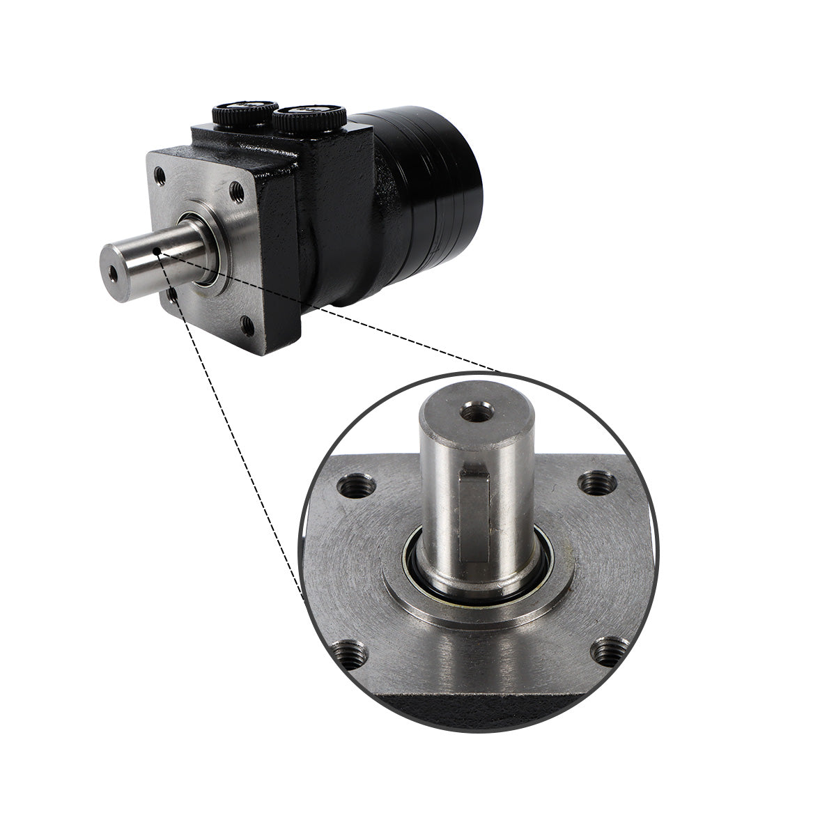 Motor hidráulico TB0100FS100AAAA TB0100FS100AAAB para série Parker TB TE - Sinocmp