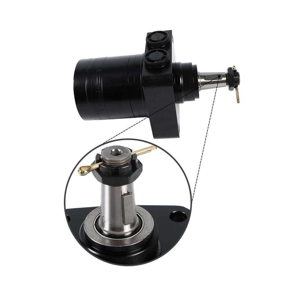 Hydraulic Motor TCA13099 TE0195US250AAAA for John Deere Mowers 7H17 - Sinocmp