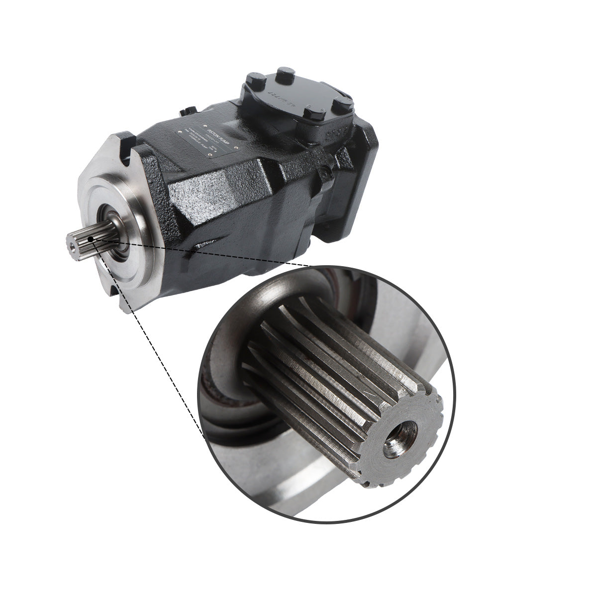 Hydraulic Piston Pump VOE15020177 15020177 for Volvo Truck A35E A35F A35G A40E A40F - Detail