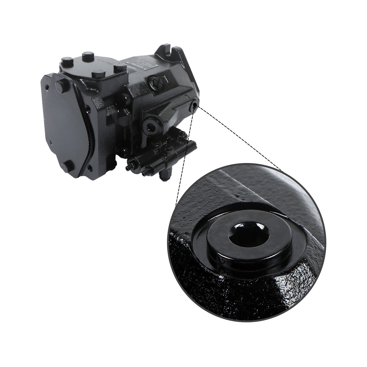 Hydraulic Piston Pump VOE15020177 15020177 for Volvo Truck A35E A35F A35G A40E A40F - Sinocmp