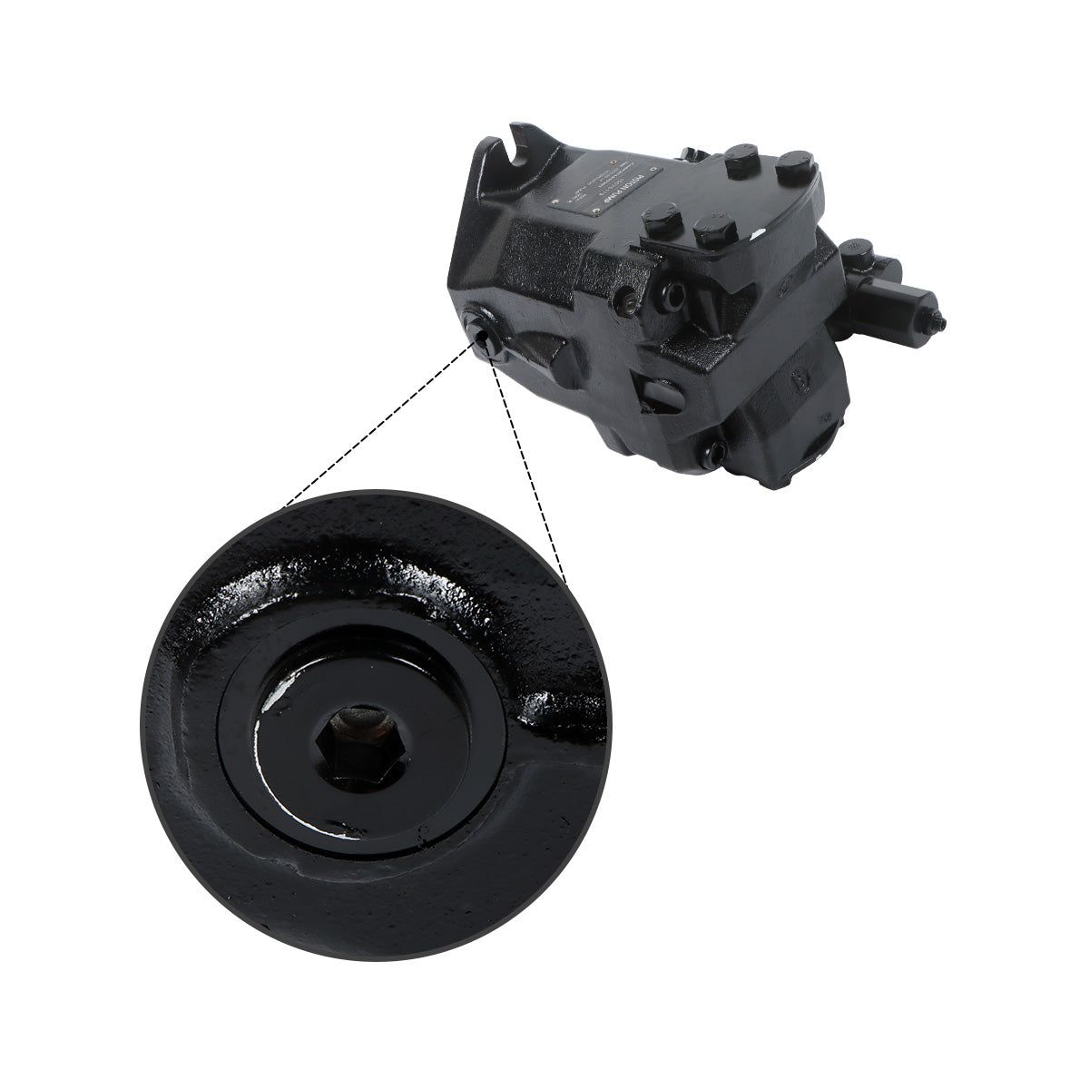 Hydraulic Piston Pump VOE15020179 15020179 for Volvo Truck A35E A35F A35G A40E A40F - Sinocmp