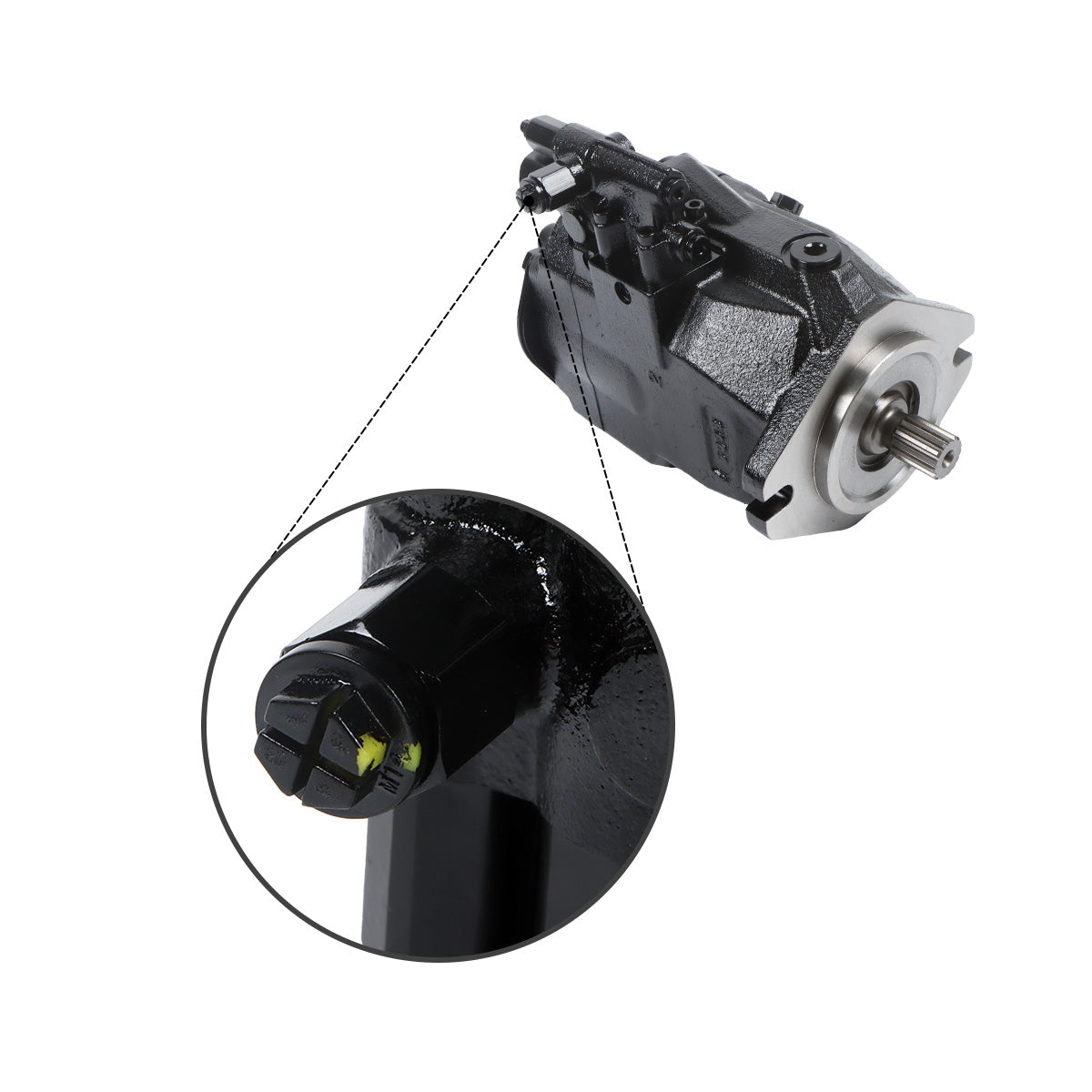 Hydraulic Piston Pump VOE17458121 17458121 for Volvo Truck A35F/G A35G A40F/G A40G - Sinocmp