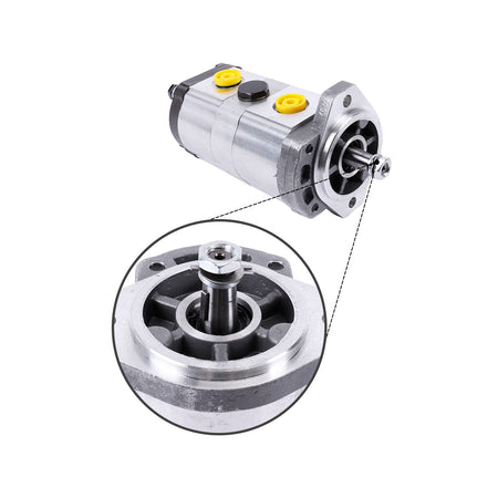 Hydraulic Power Steering Pump 3701006M91 3774613M91 for Massey Ferguson Tractor - Pump Detail