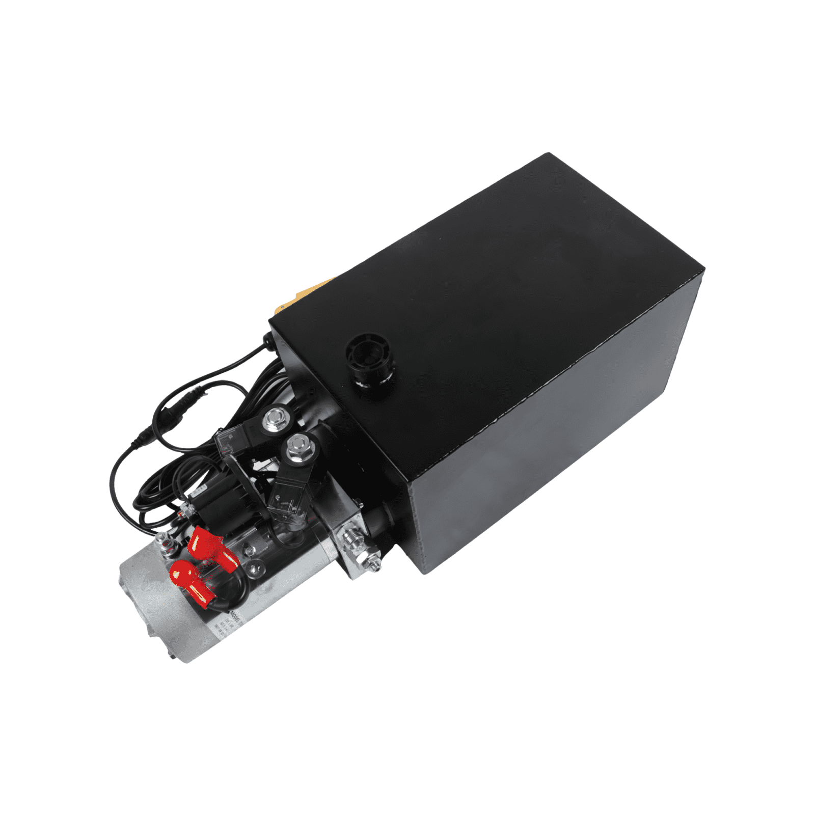 Hydraulic Power Unit 15 Quart Double Acting DC 12V for Car Lifting Dump Trailer