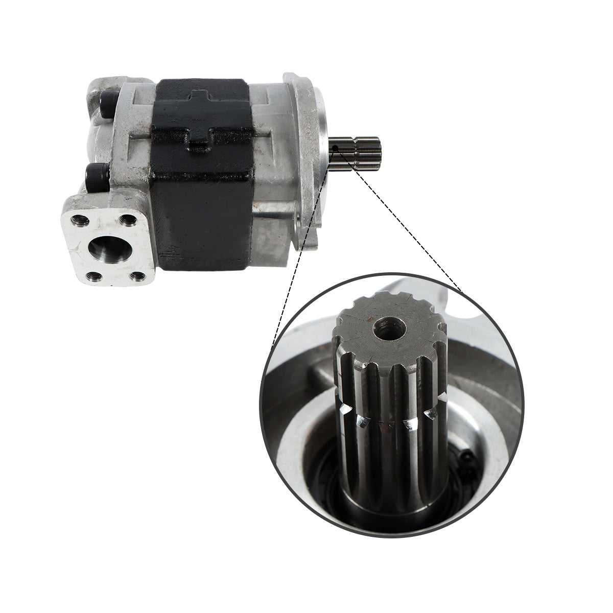 Hydraulic Pump 3N310-82200 for Kubota M108S M105S M95S Series M95SDT-CAB Tractor - Sinocmp