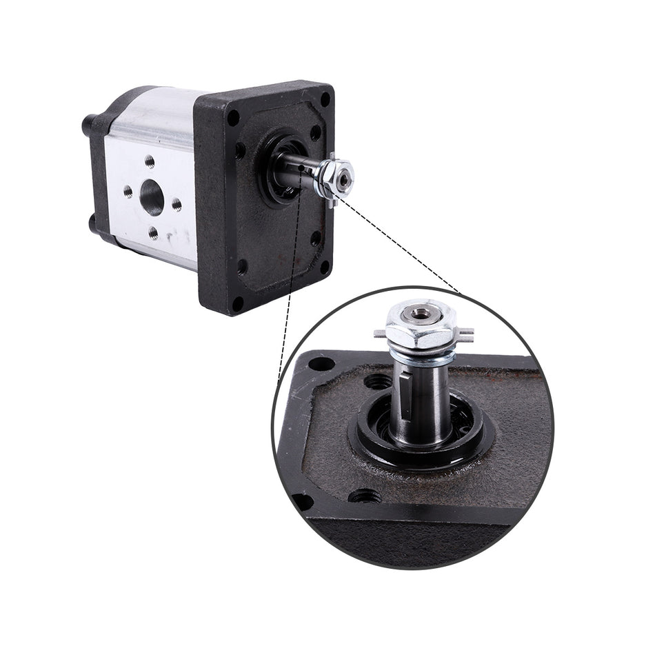 Hydraulic Pump 5179726 for Ford New Holland Tractor 4835 5635 6635 7635 8160 - Detail