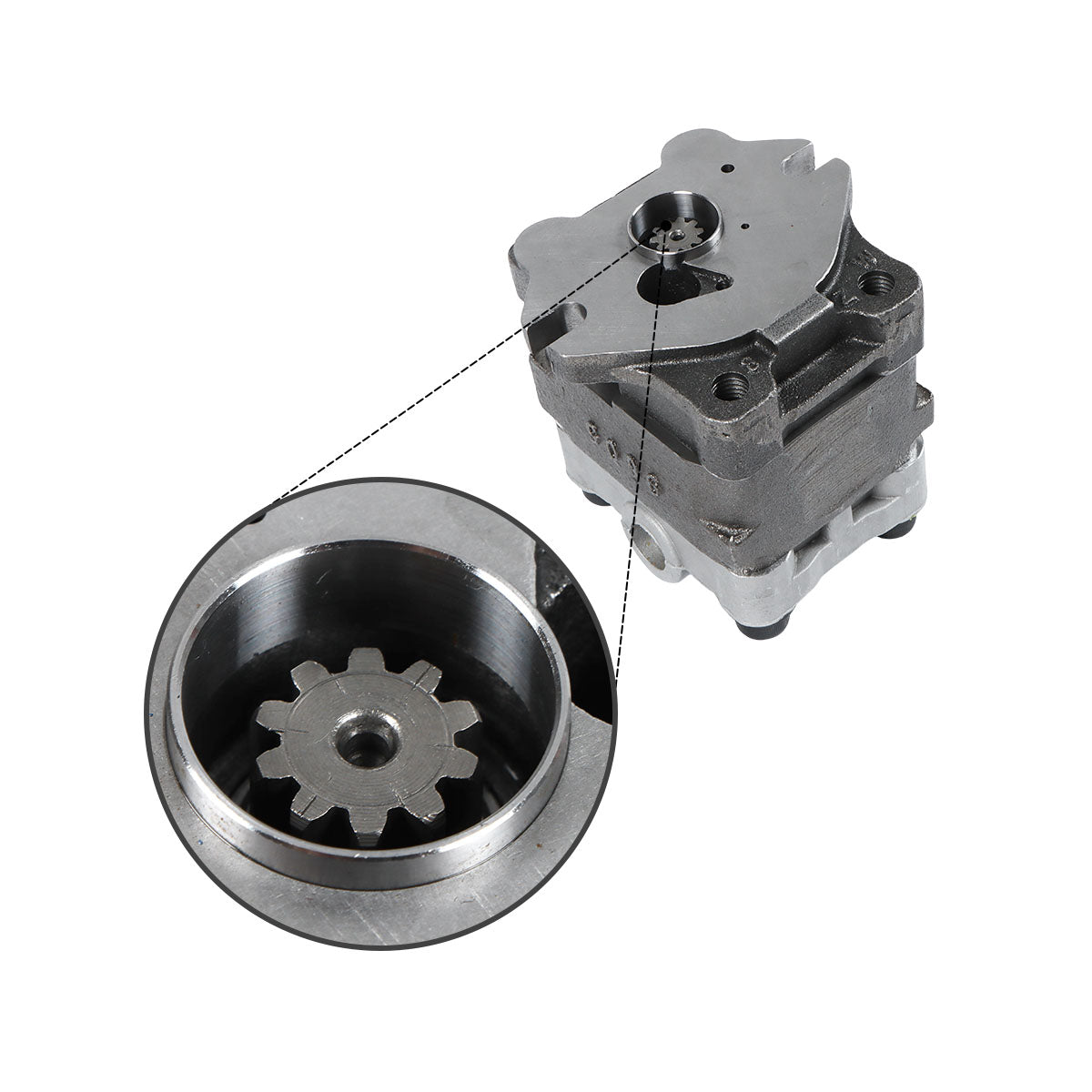 Bomba hidráulica PVD-0B-24P-8G3 para miniexcavadora Kubota U25 Cat Ct25 - Sinocmp