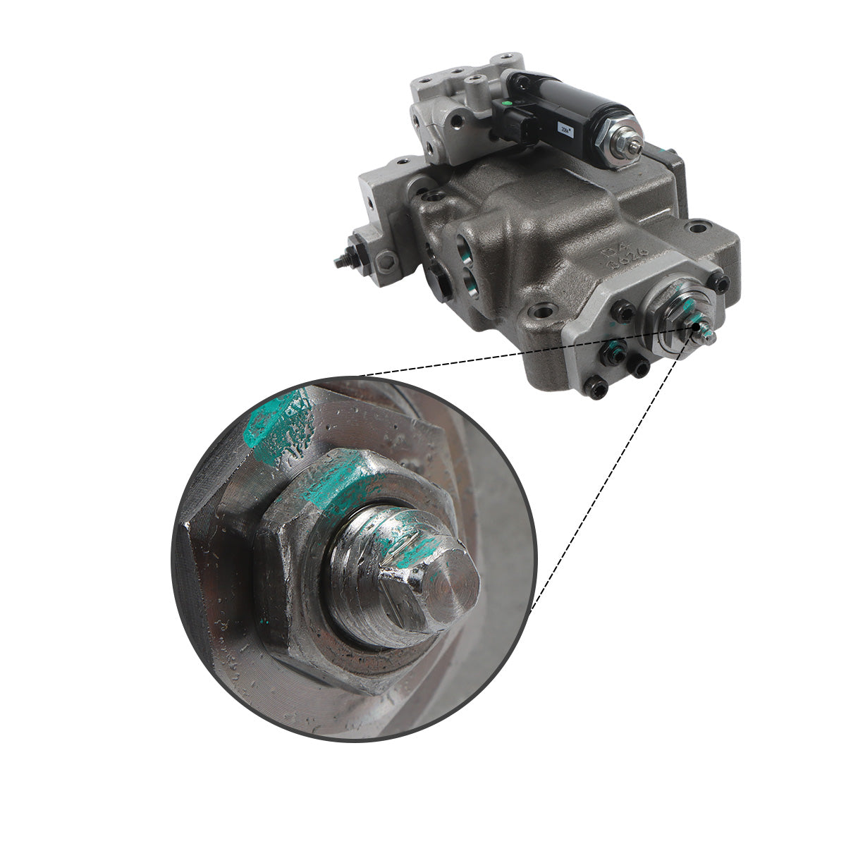 Hydraulic Pump Regulator K3V112 LQ10V01004F1 for Kobelco Excavator SK200-6E SK250-6E - Detail